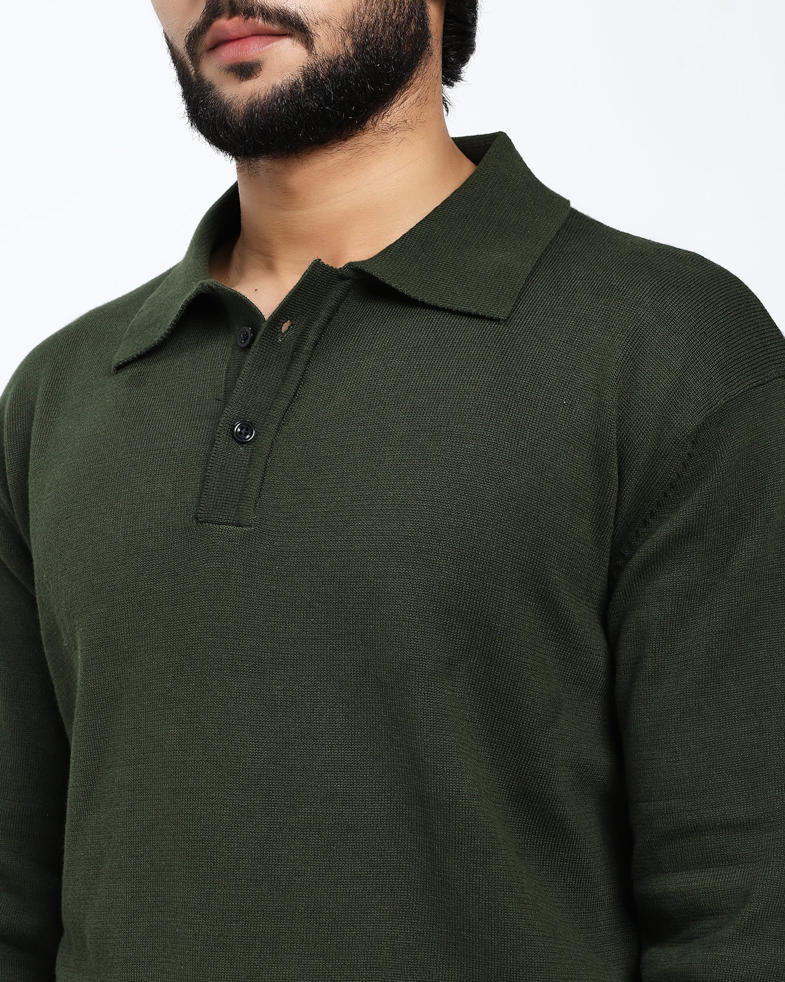 Surgelane PureWeave Green Knit Polo