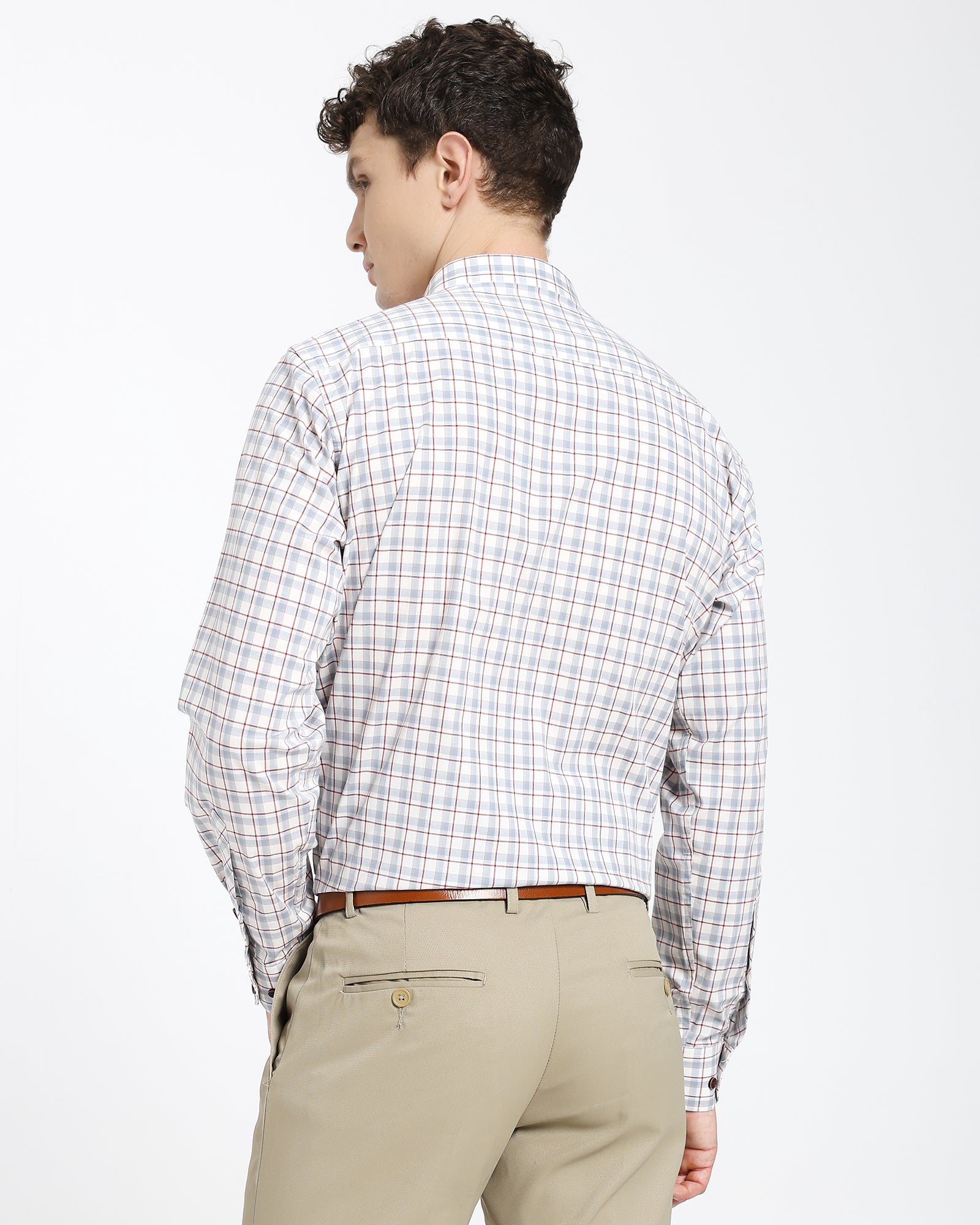 Checkered Shirt-Gray