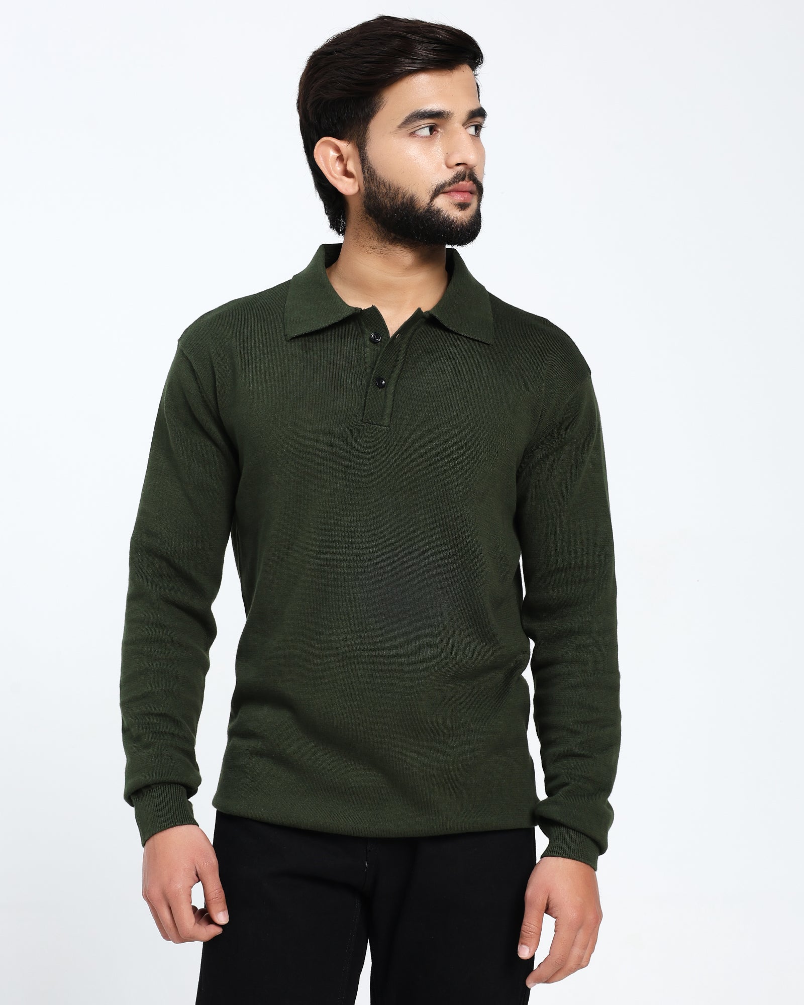Surgelane PureWeave Green Knit Polo