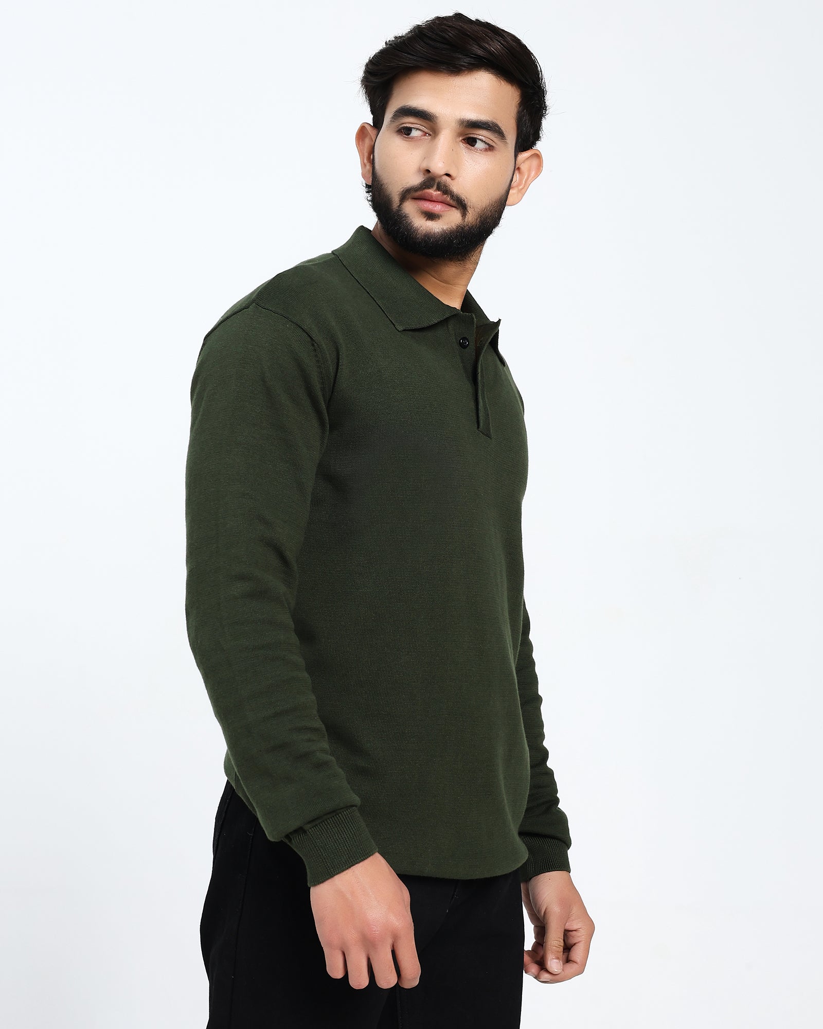 Surgelane PureWeave Green Knit Polo