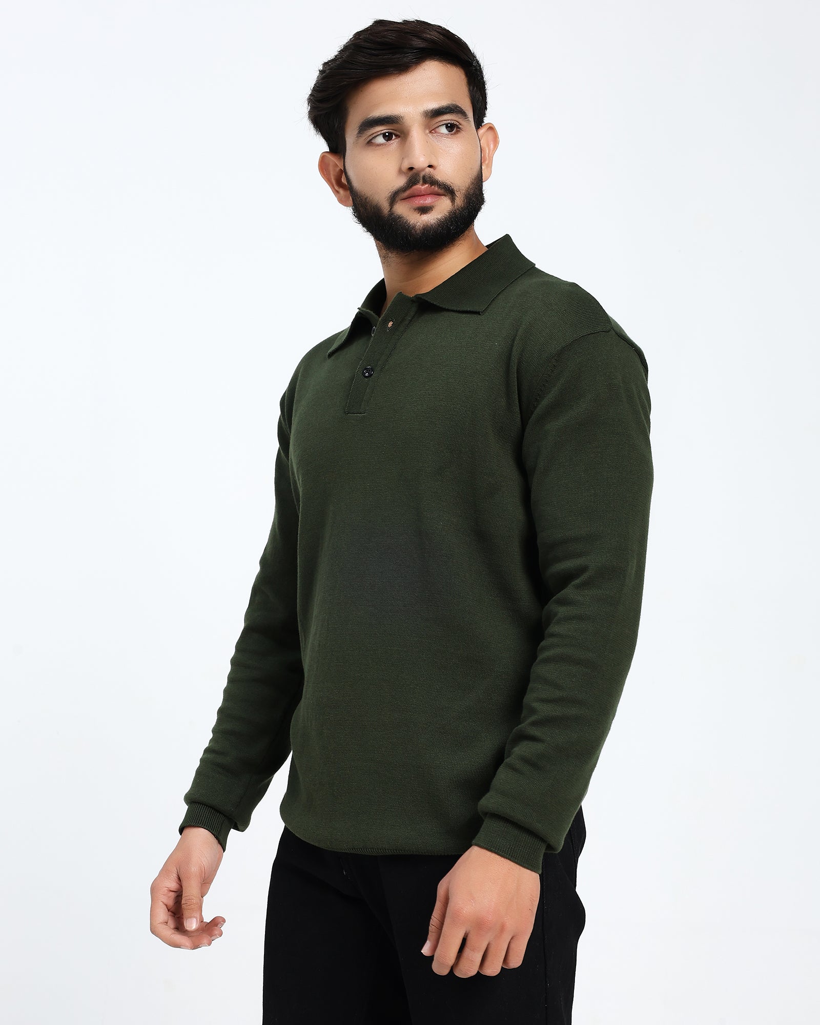 Surgelane PureWeave Green Knit Polo
