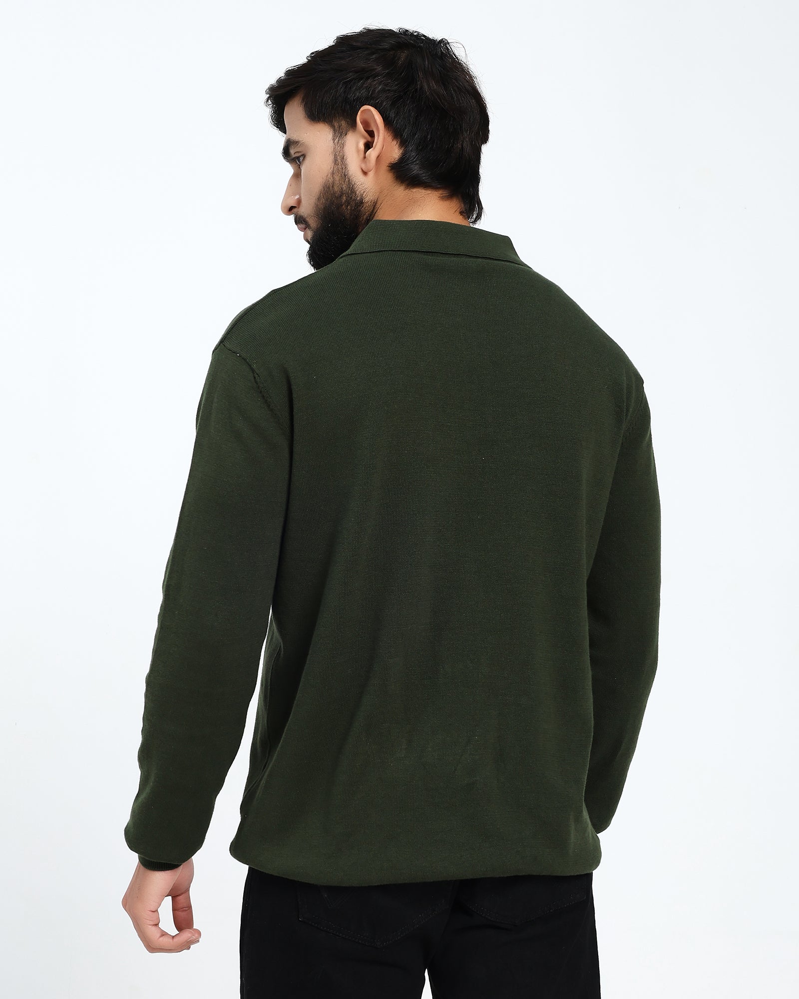 Surgelane PureWeave Green Knit Polo