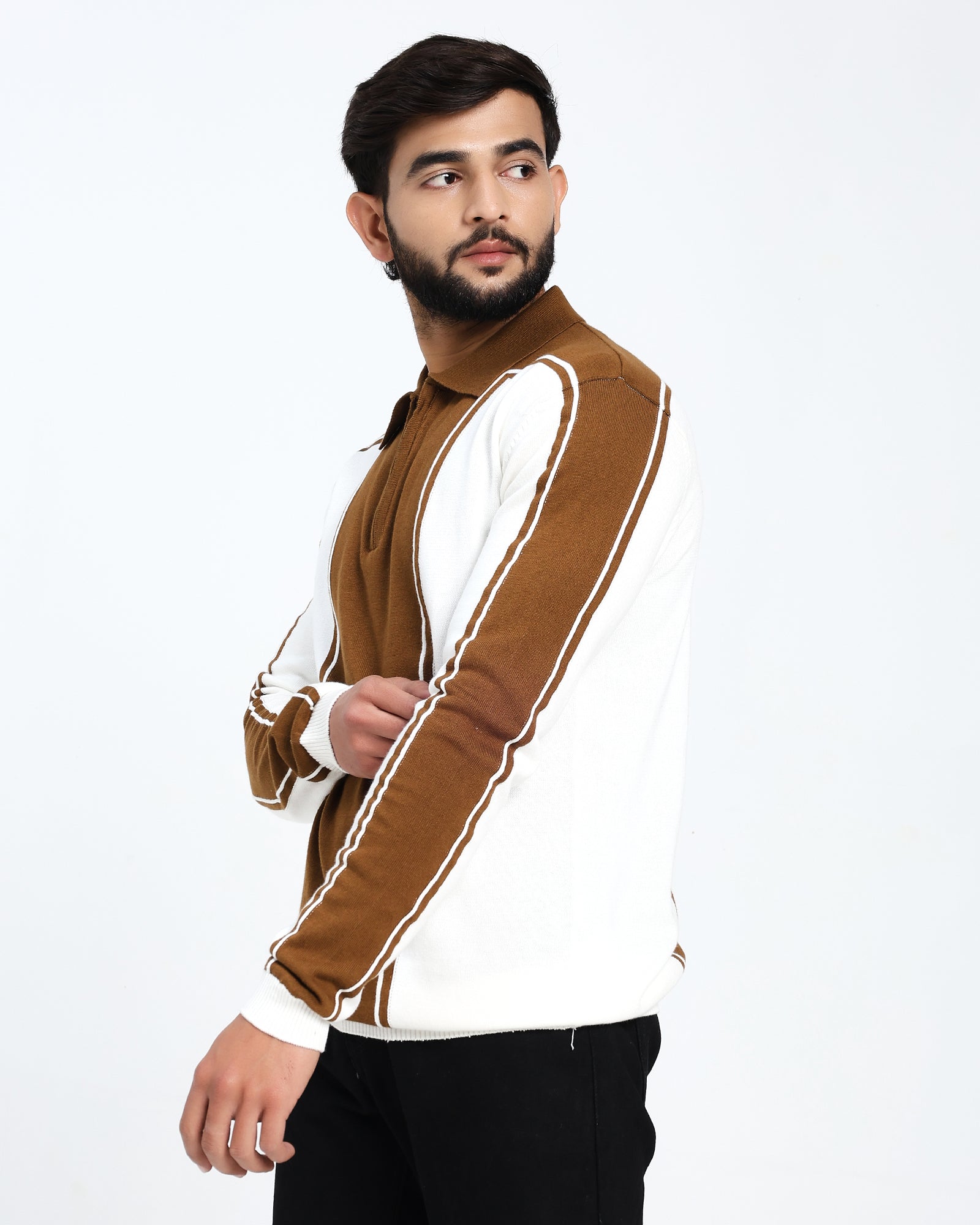 Surgelane Classic Line Knit Zip Polo