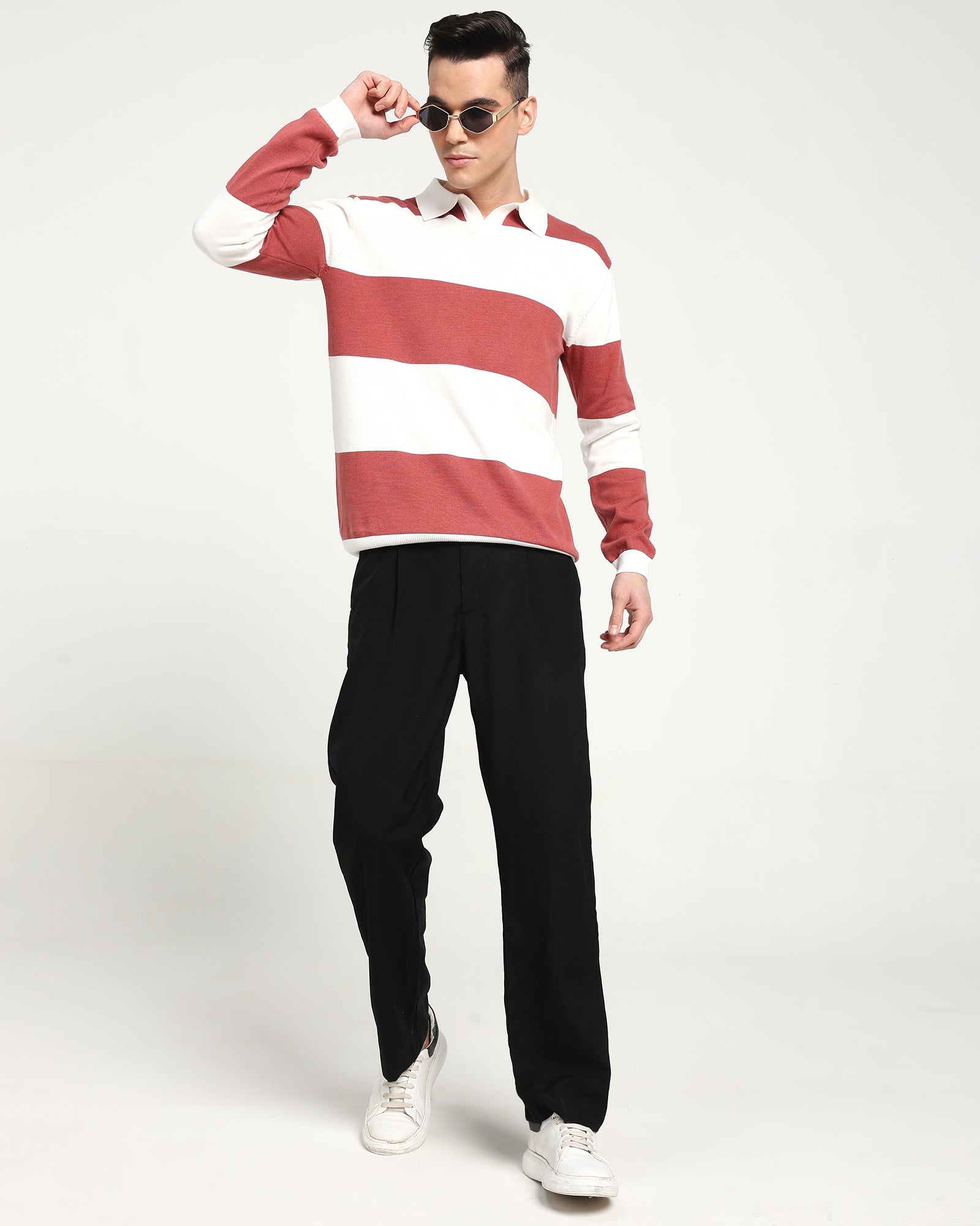 Surgelane Sunset Stripe Polo