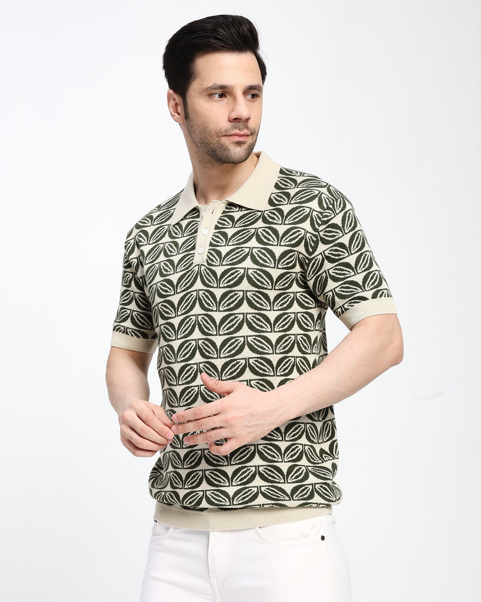 Olive Leaf Premium Polo