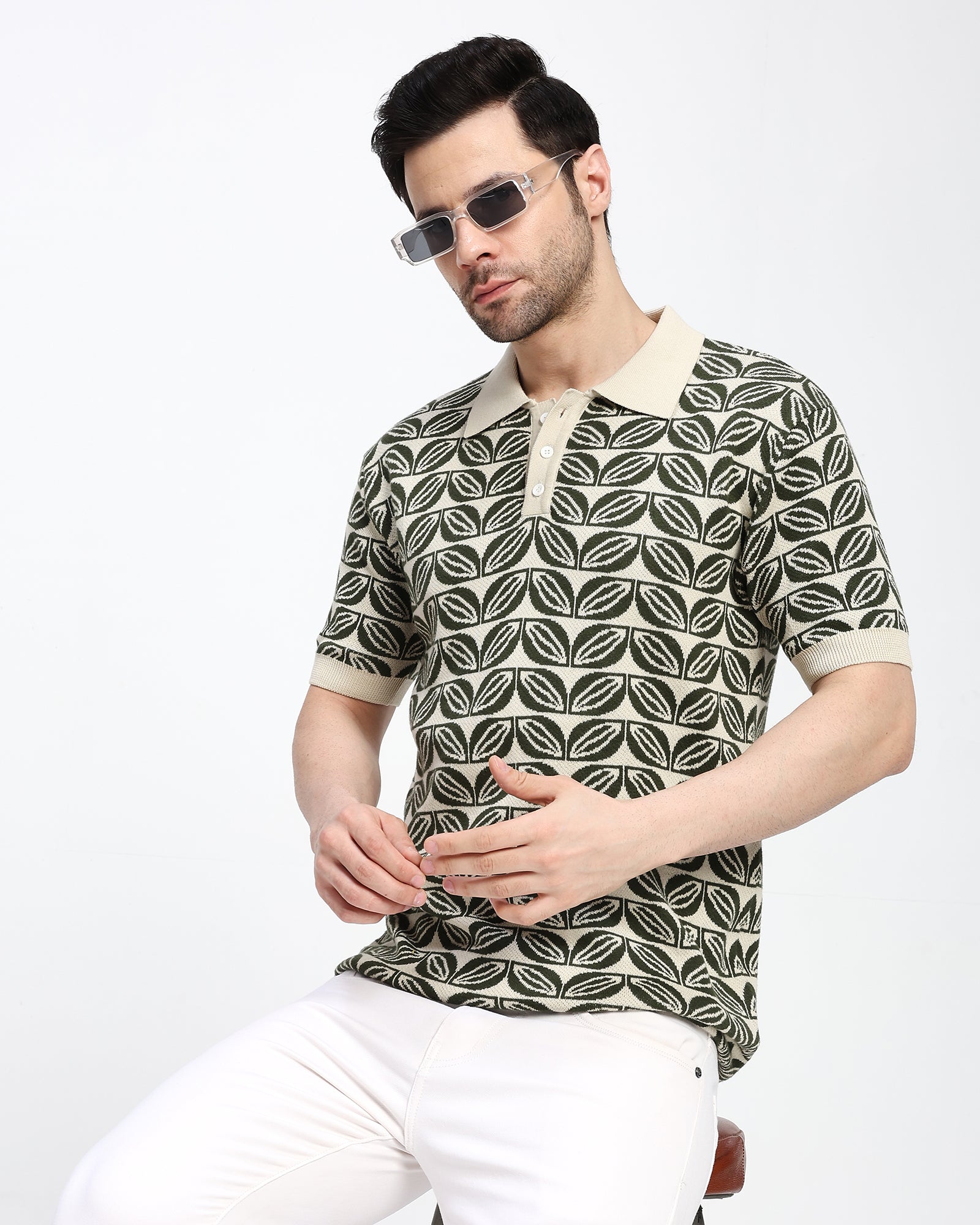 Olive Leaf Premium Polo