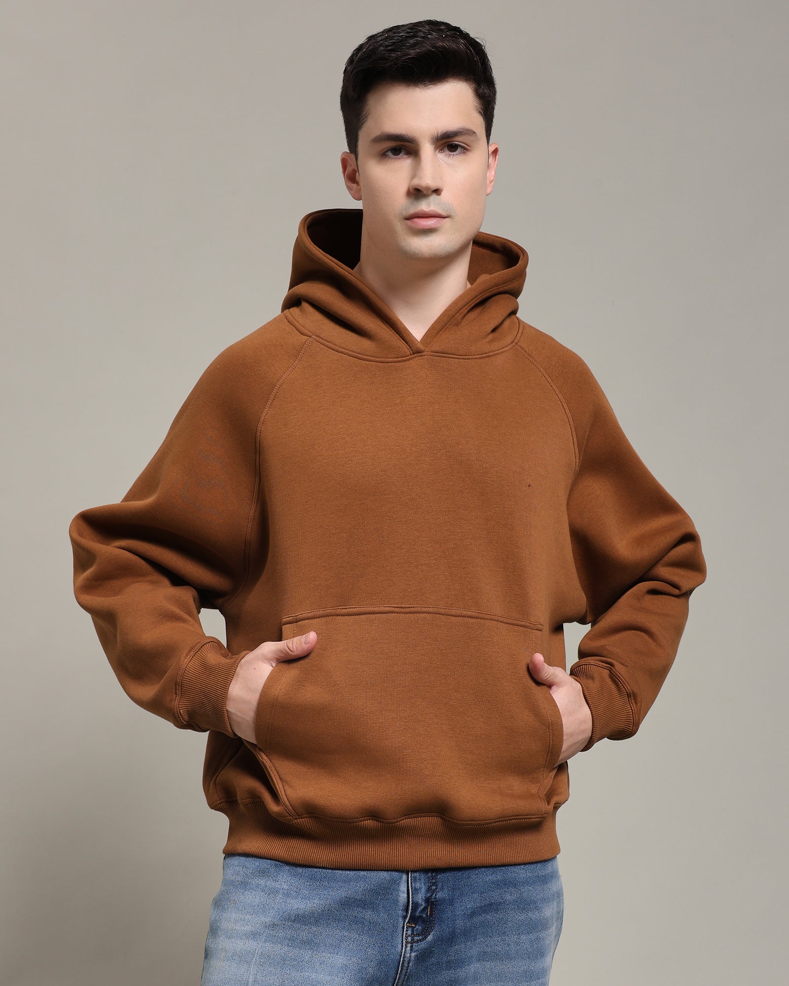 Oversized Hoodie (Brown)