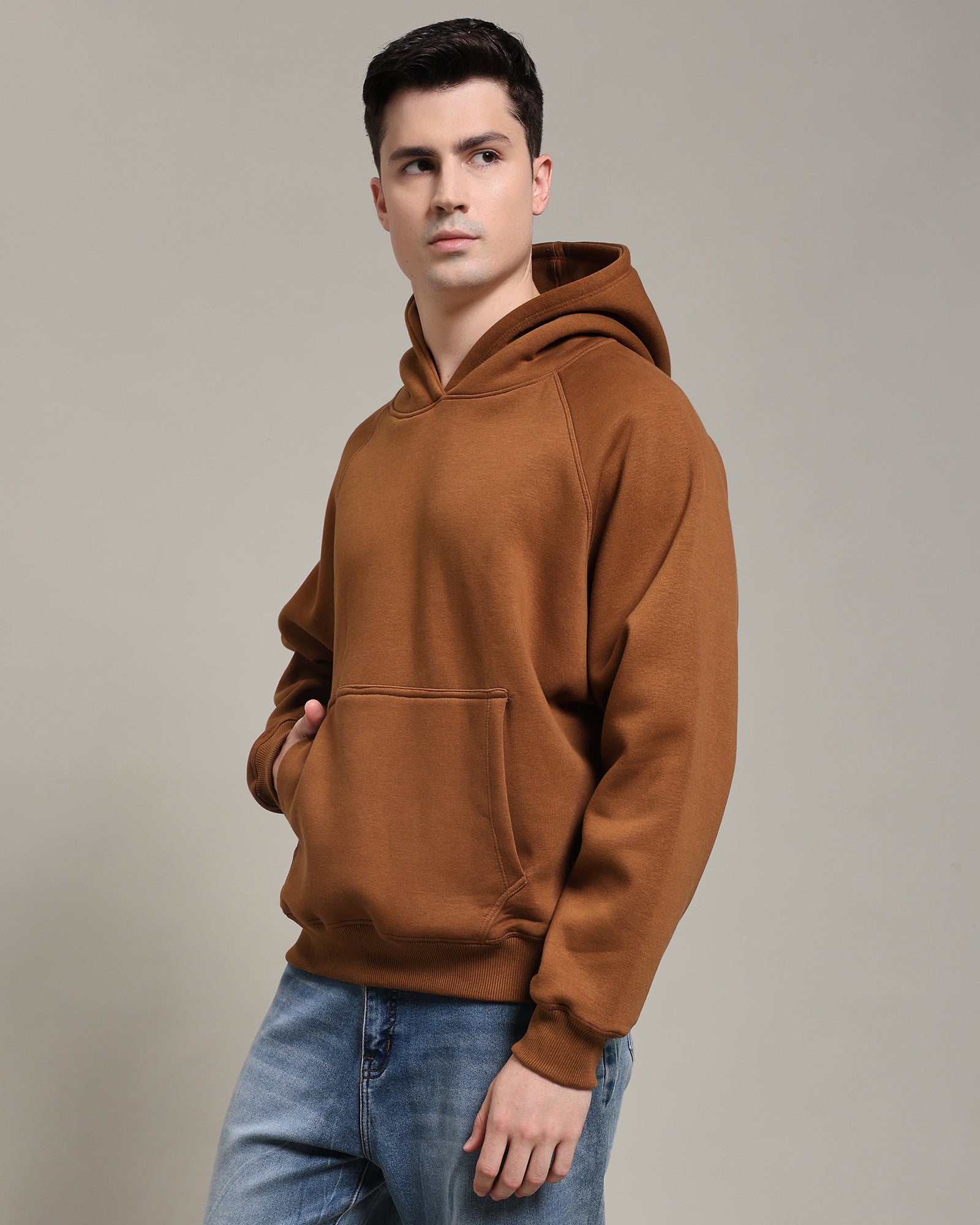 Oversized Hoodie (Brown)
