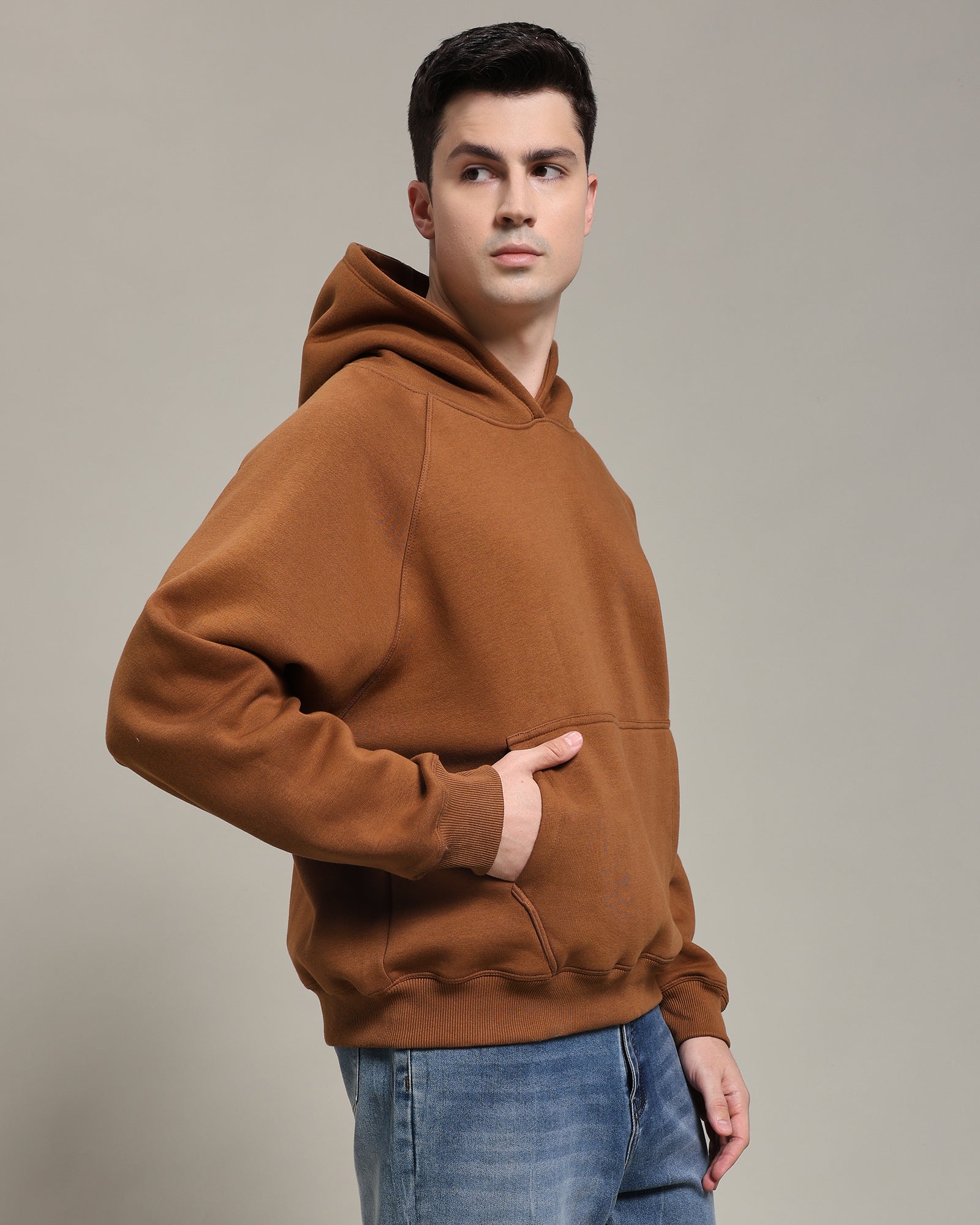 Oversized Hoodie (Brown)