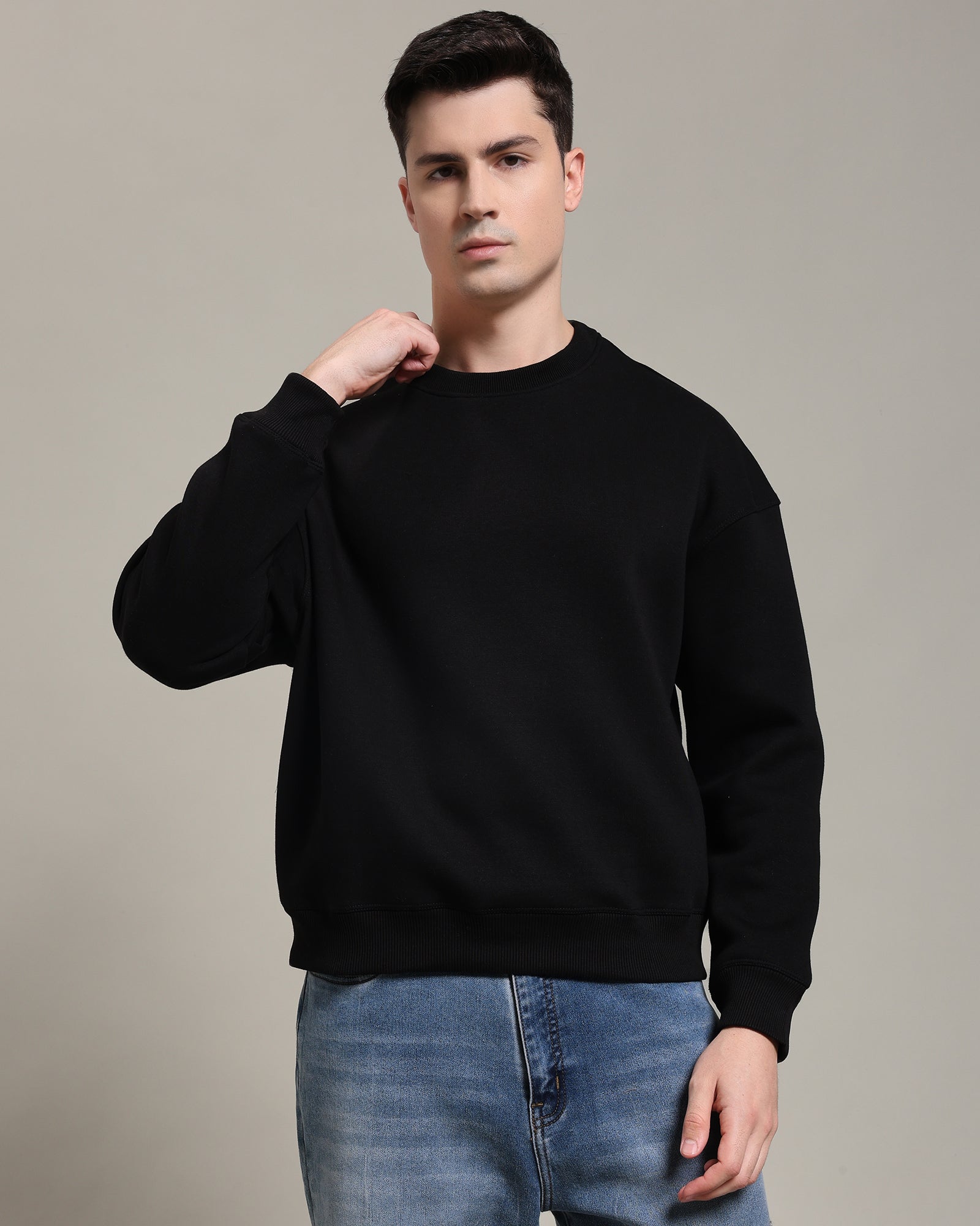 Oversized sweatshirt (Black)