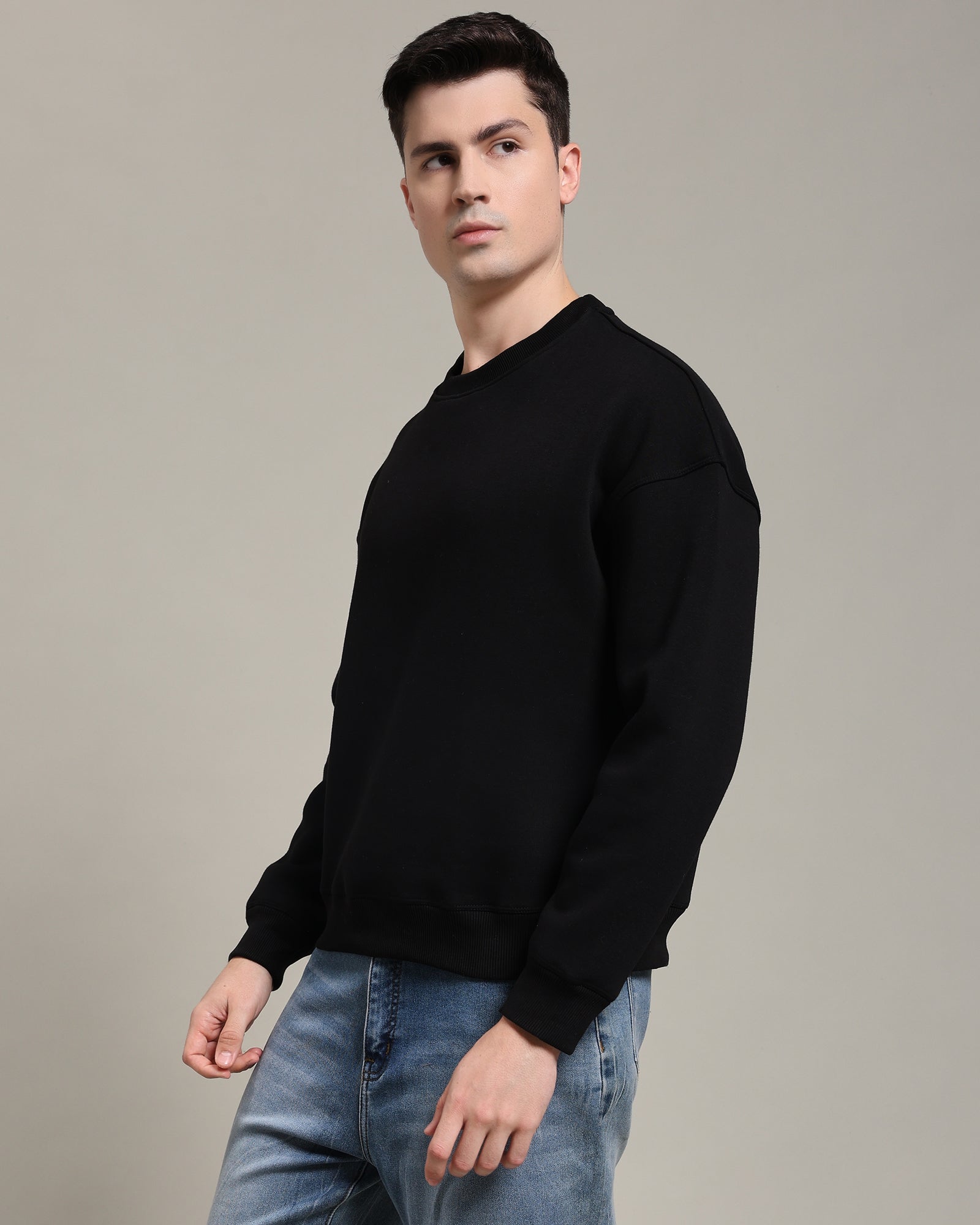 Oversized sweatshirt (Black)