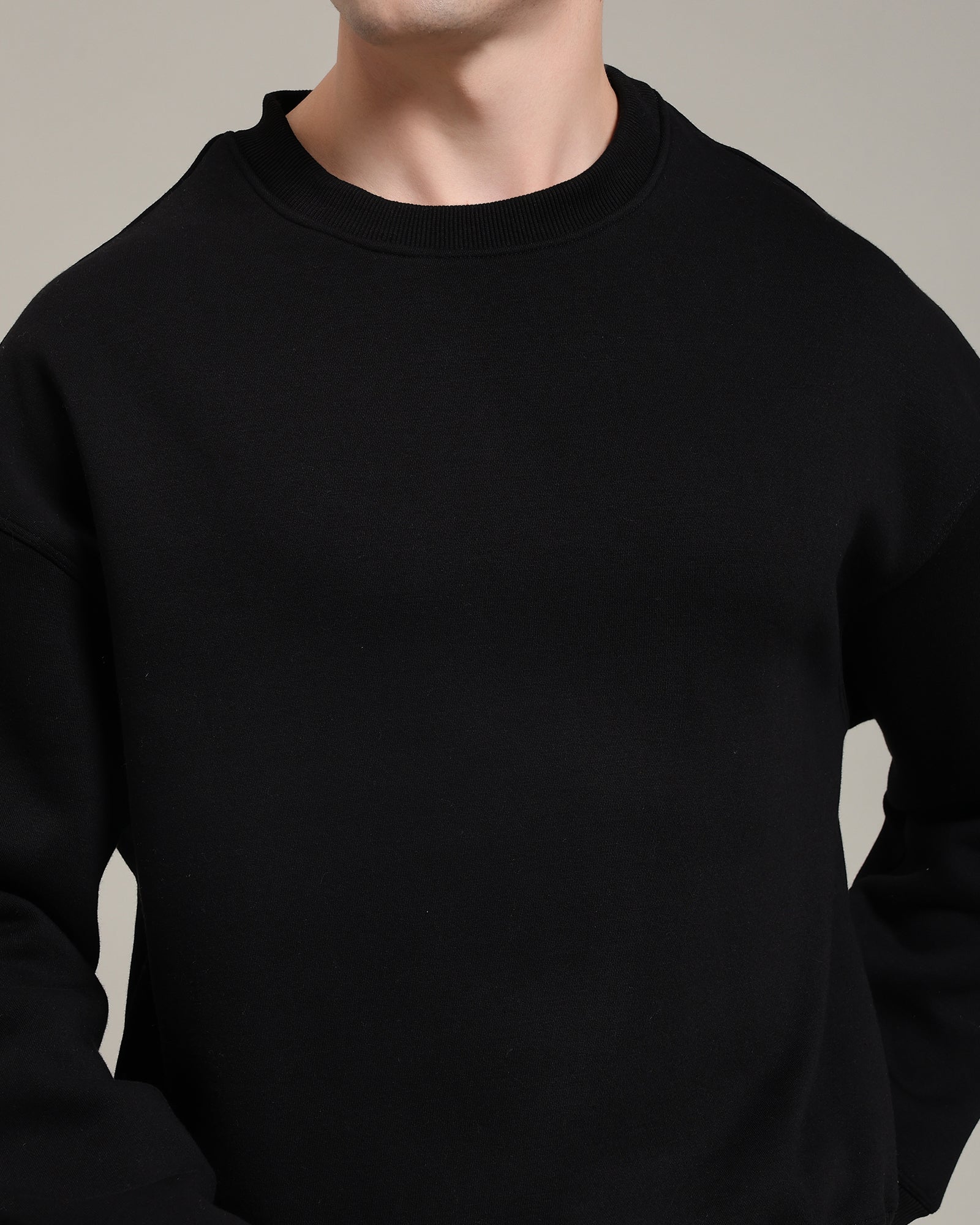 Oversized sweatshirt (Black)