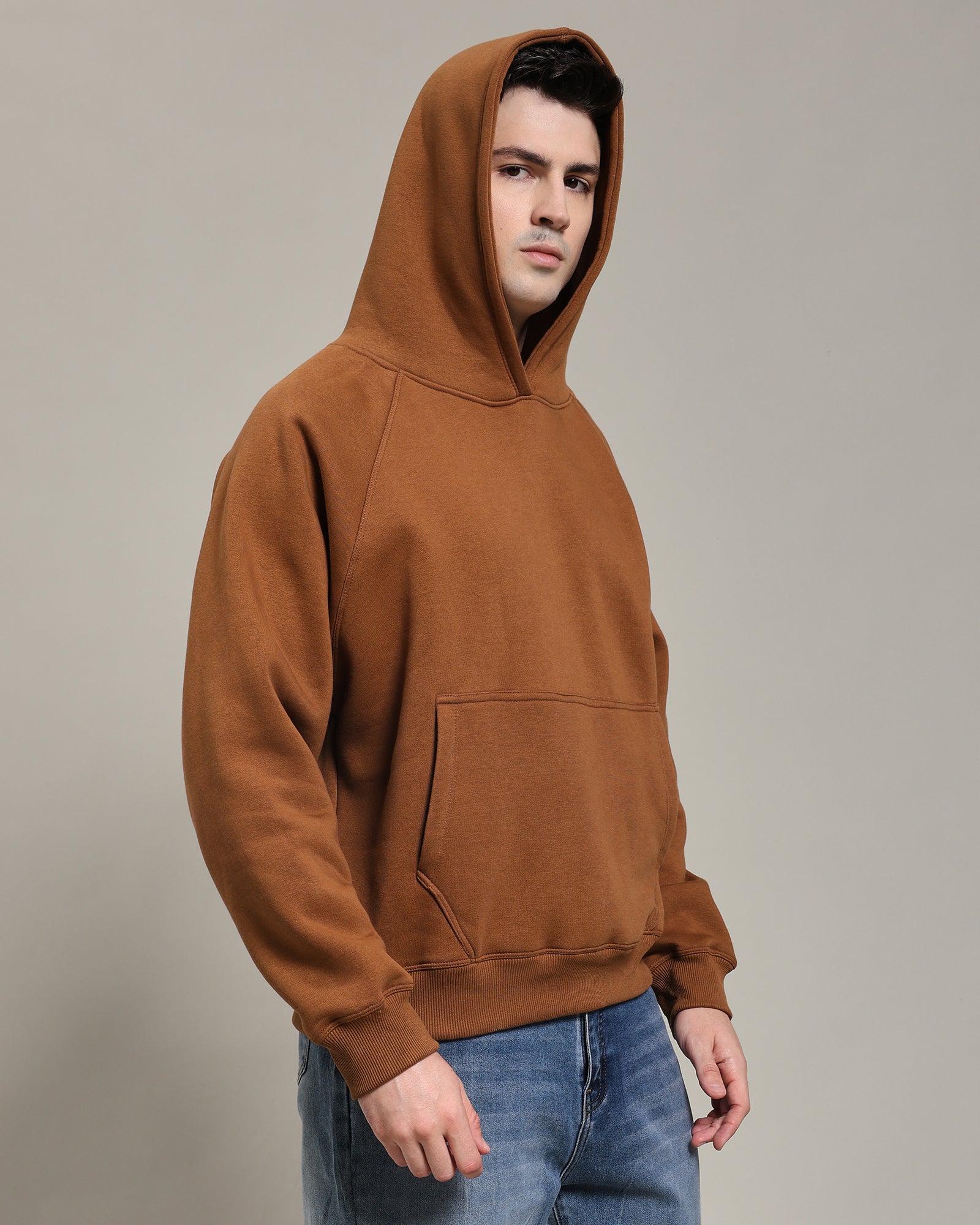 Oversized Hoodie (Brown)