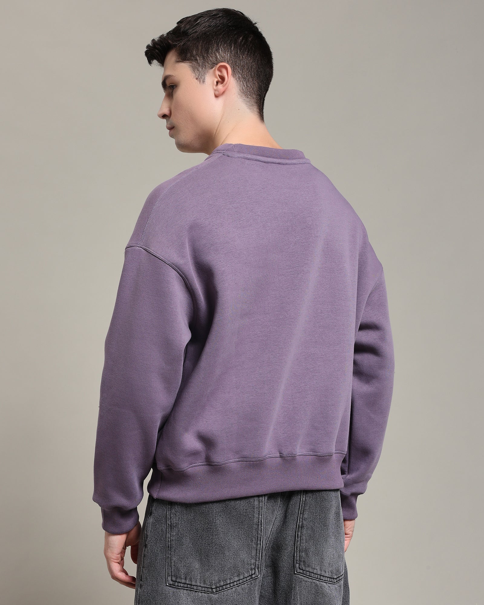 Oversized sweatshirt (purple)