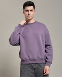 Oversized sweatshirt (purple)