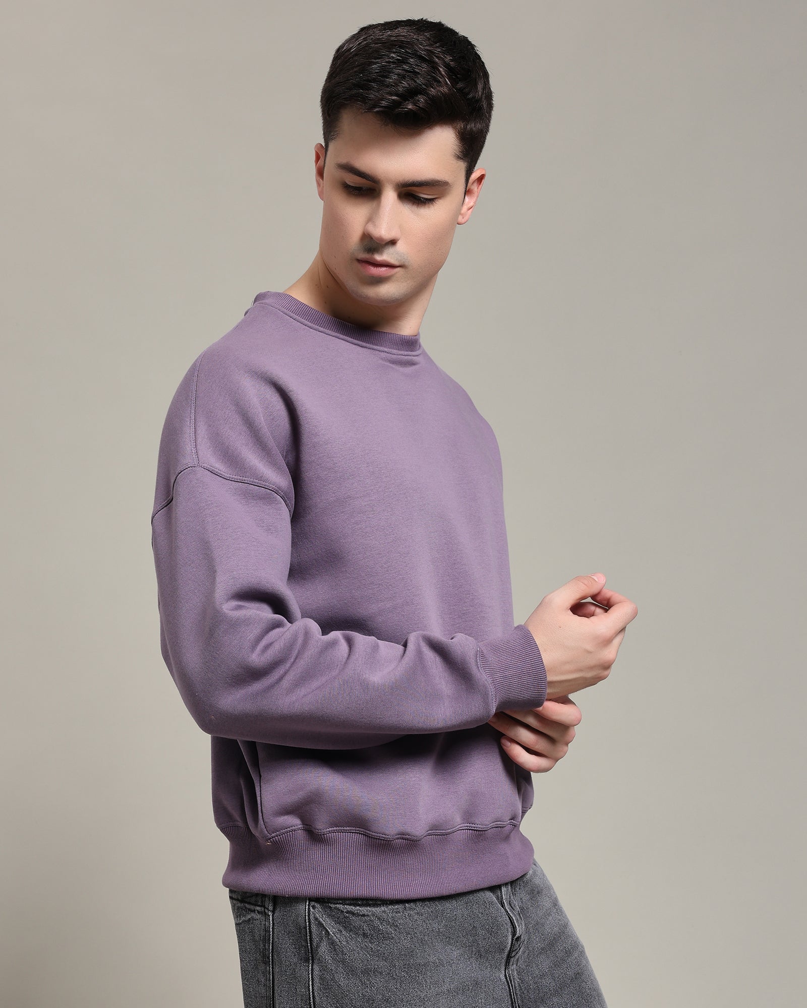 Oversized sweatshirt (purple)