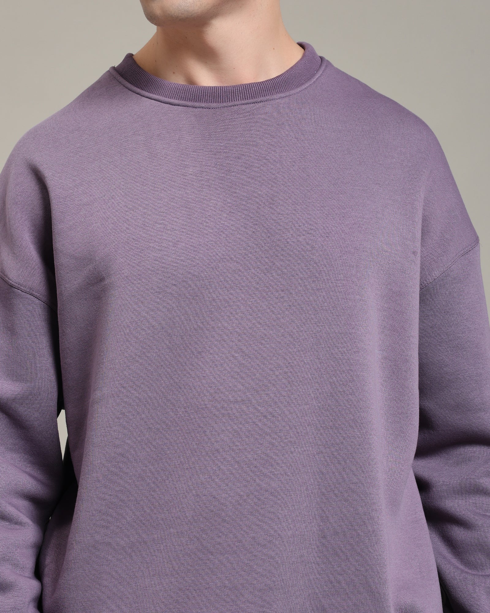 Oversized sweatshirt (purple)