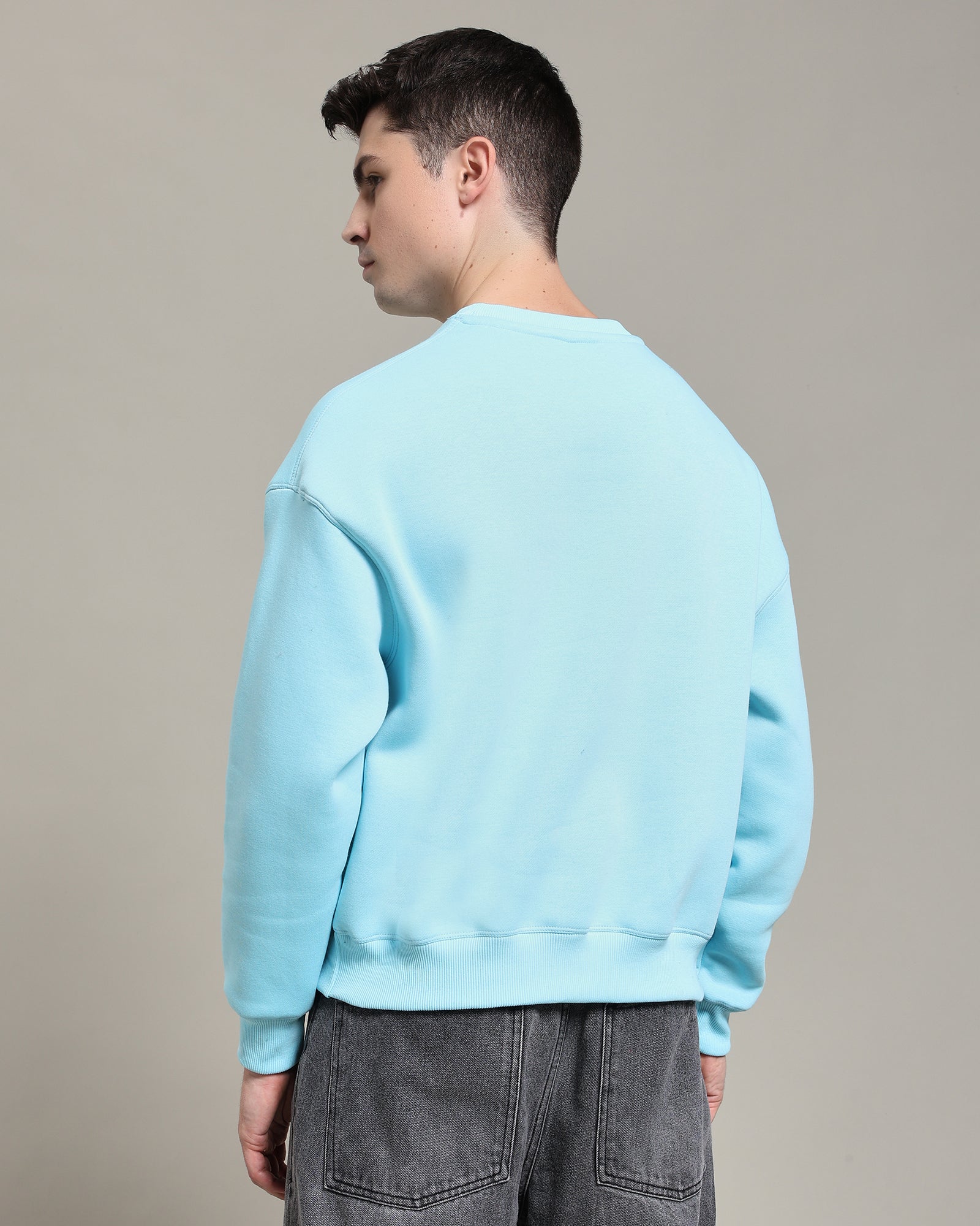 Oversized sweatshirt (Sky blue)