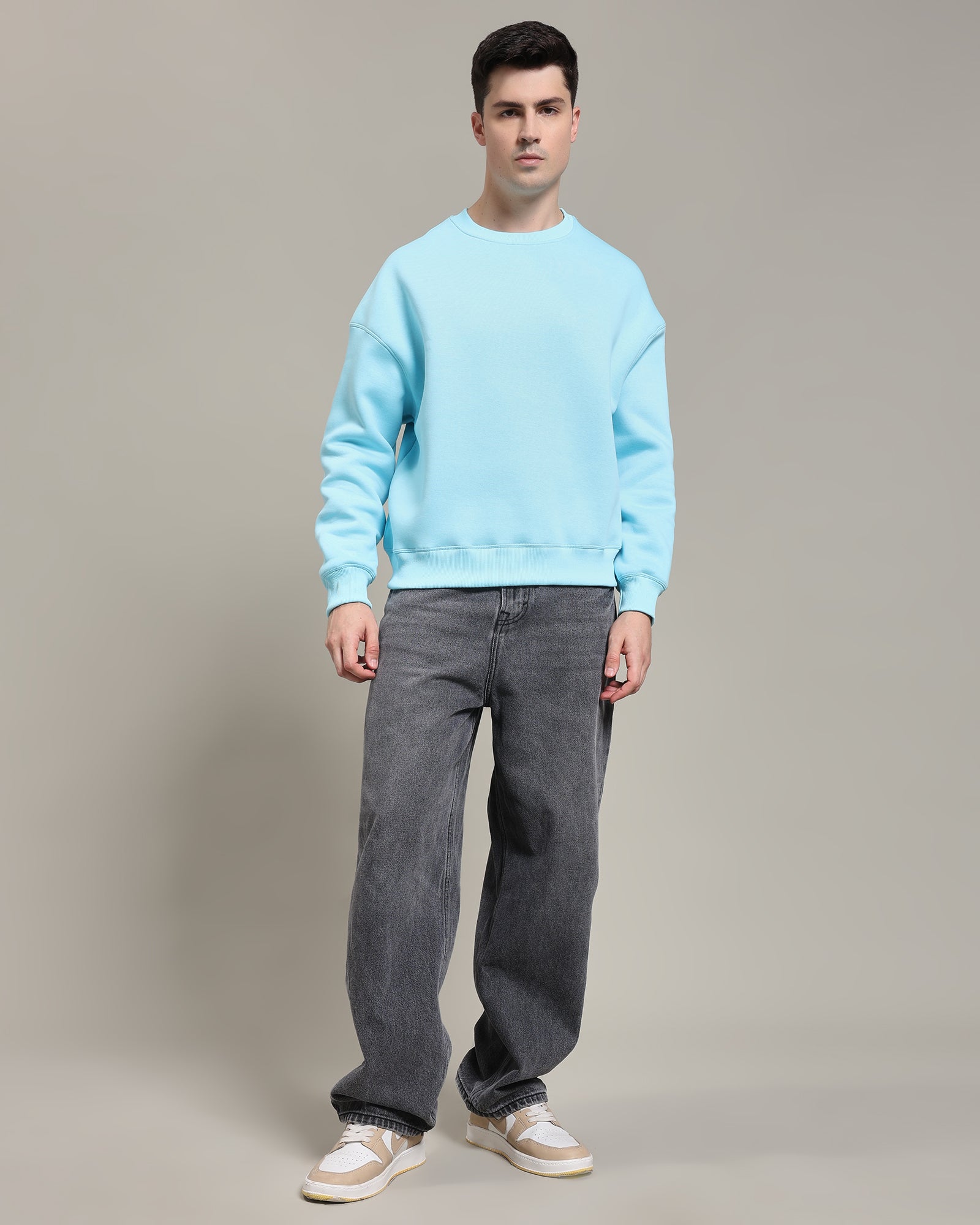 Oversized sweatshirt (Sky blue)
