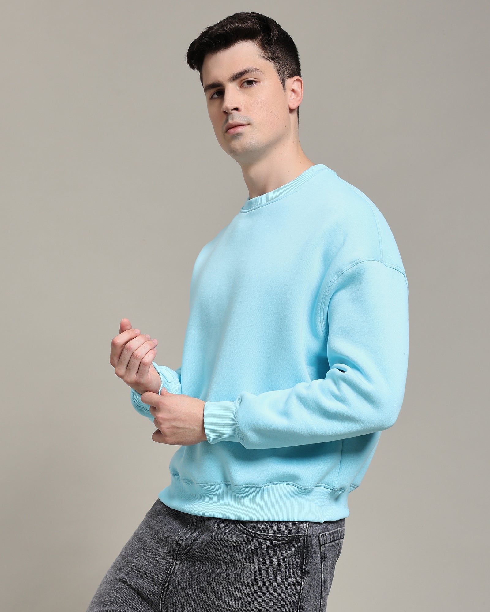 Oversized sweatshirt (Sky blue)