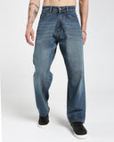 Baggy Fit Jeans-Light Blue