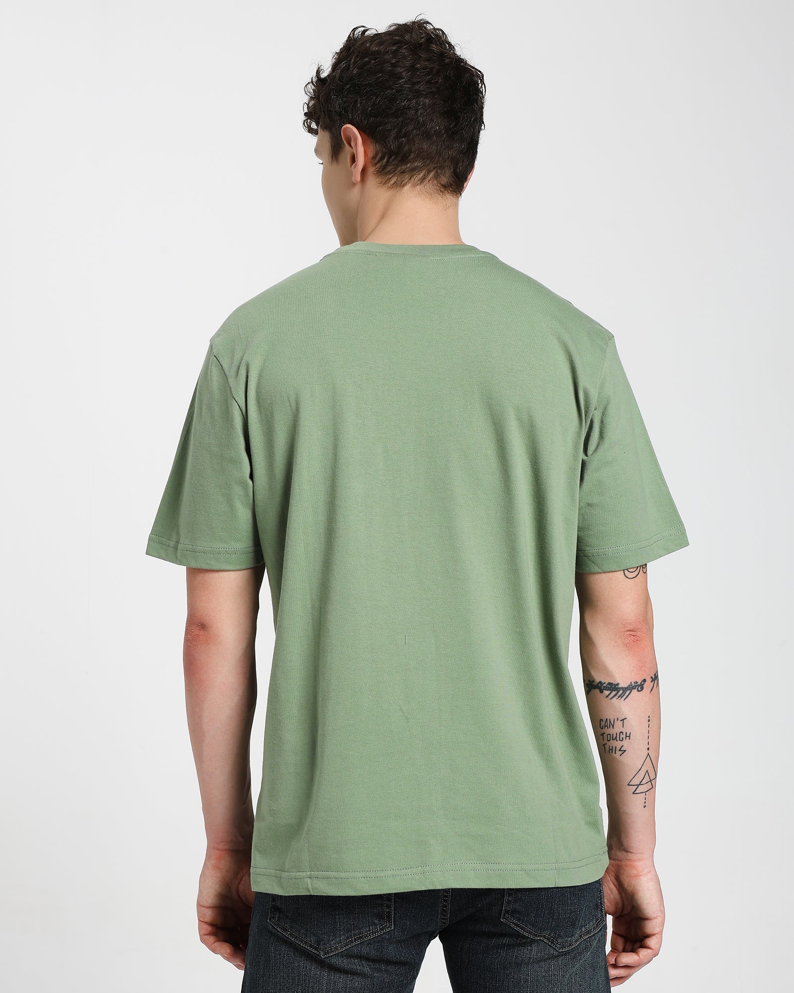Regular fit T-shirt-Green