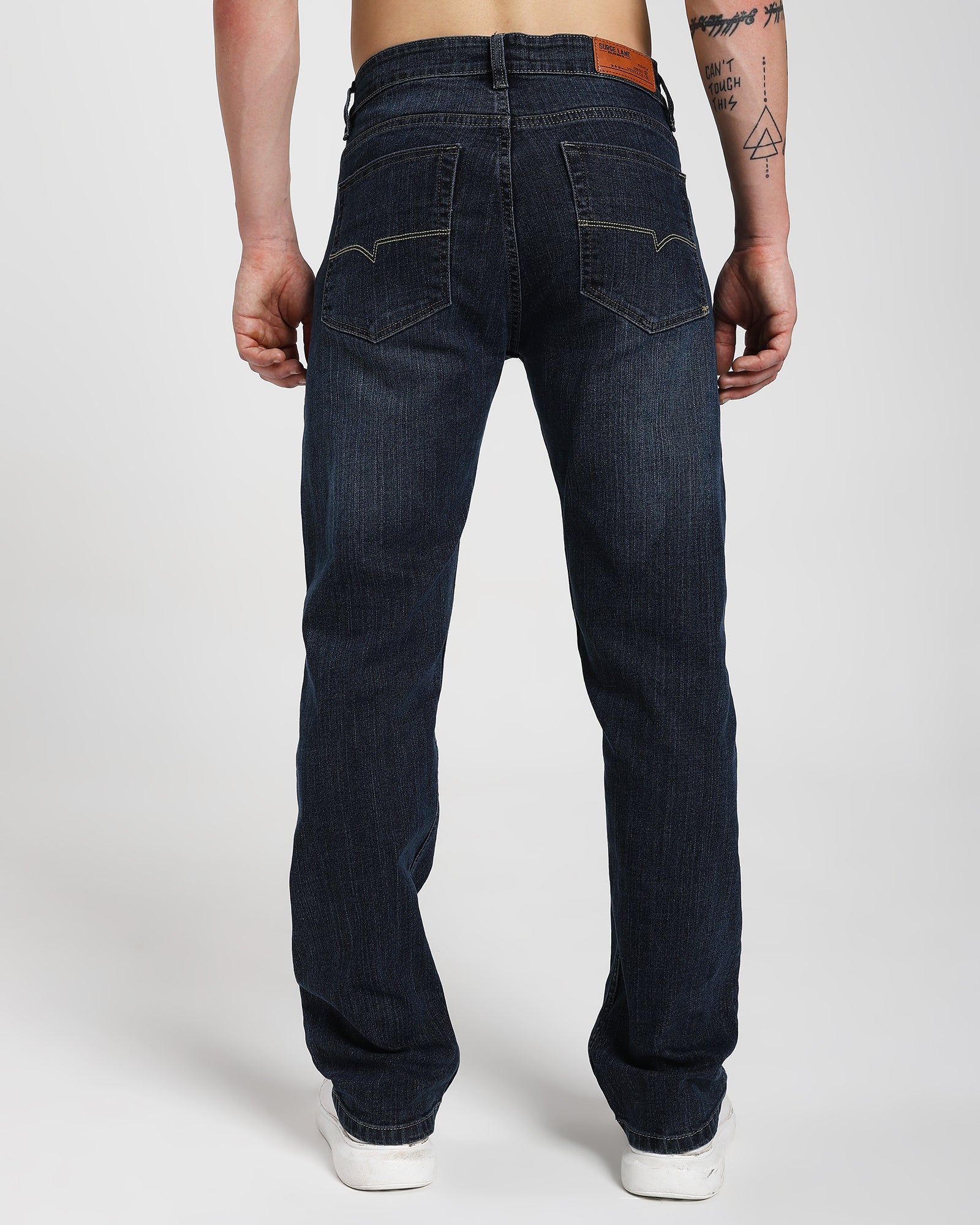Straight fit Jeans-Indigo Blue