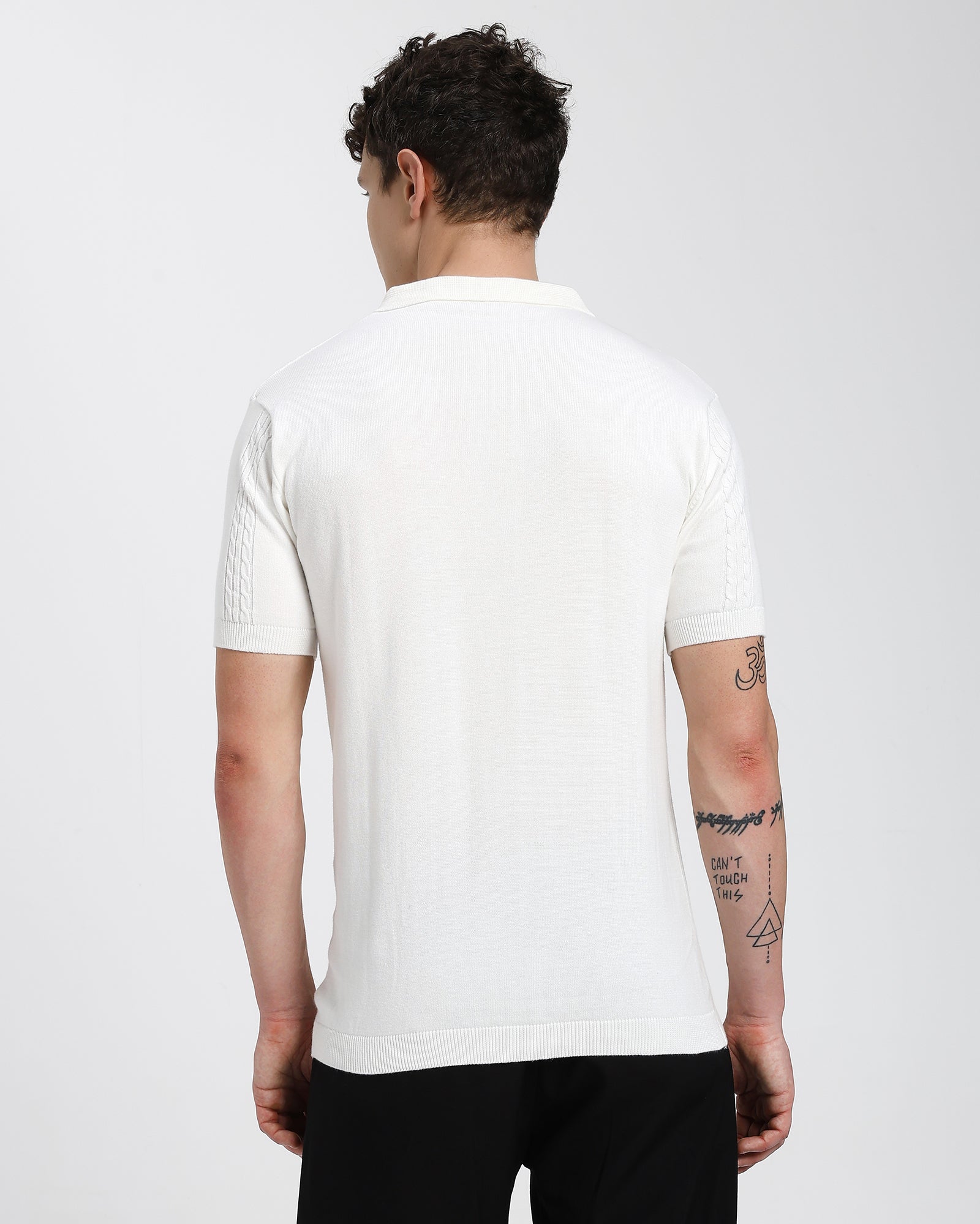 Regular Polo T-Shirt-White