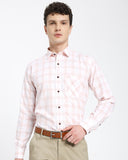 Checkered Shirt-Pink